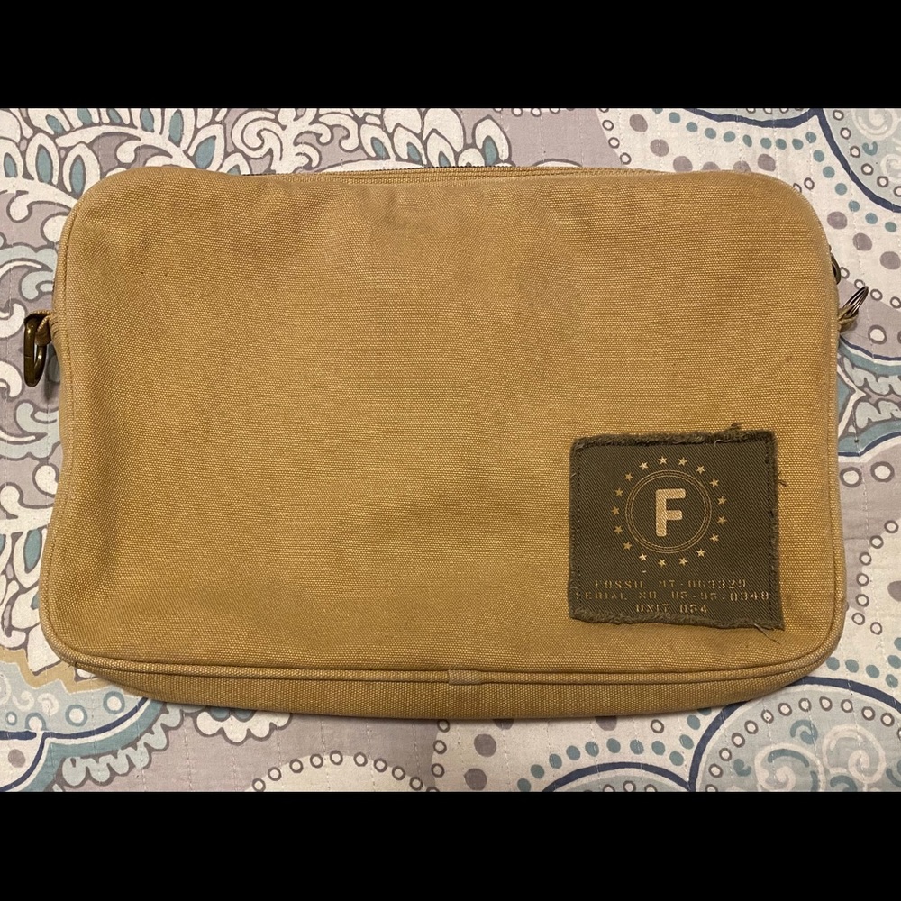 Fossil Man Bag Satchel Messenger Bag